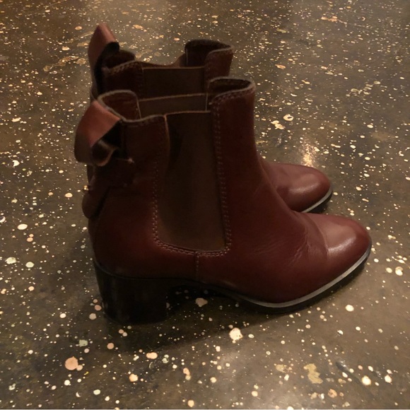 See By Chloe Annylee Boots Rust & Copper Brown Leather - Picture 7 of 9